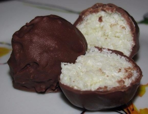 Кокосовые конфетки Кокосовые конфетки