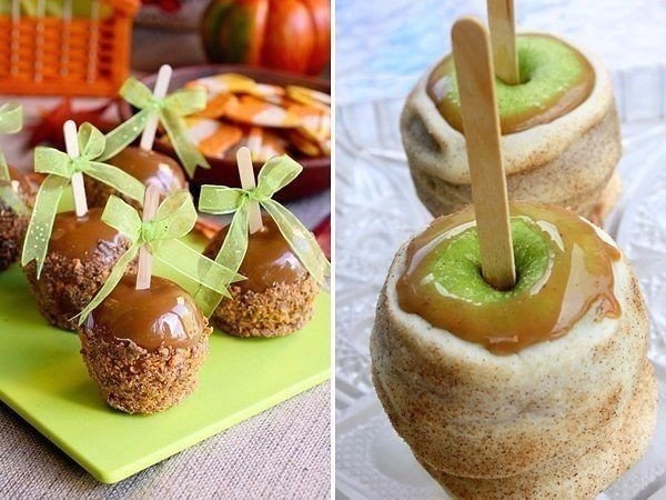 Яблоки в карамели