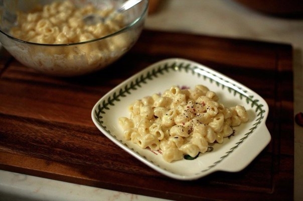 Макароны с сыром. Макароны с сыром.