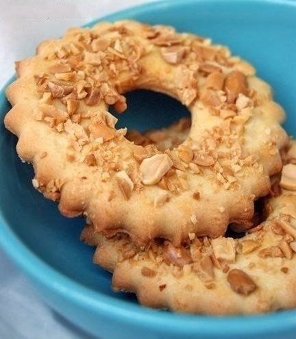ПЕСОЧНЫЕ КОЛЬЦА С АРАХИСОМ ПЕСОЧНЫЕ КОЛЬЦА С АРАХИСОМ