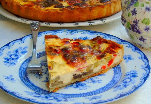 СМЕТАННЫЙ ТАРТ С ОВОЩАМИ СМЕТАННЫЙ ТАРТ С ОВОЩАМИ