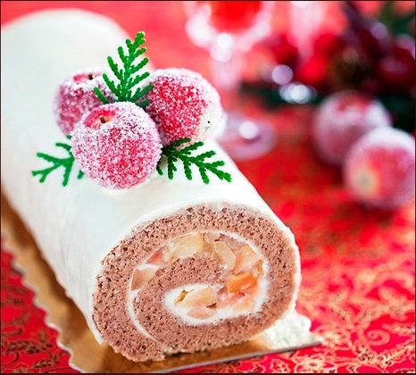 Рулет с яблоками и корицей Рулет с яблоками и корицей
