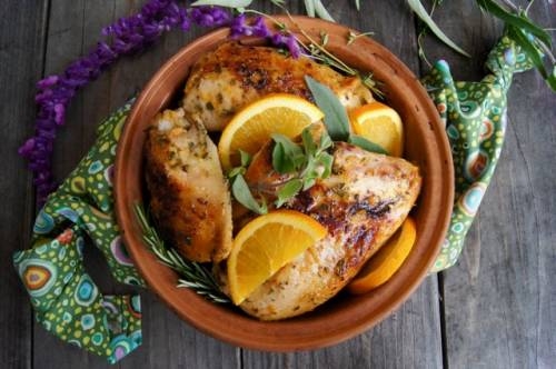 Рецепт курицы с апельсинами Рецепт курицы с апельсинами