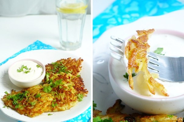 ДРАНИКИ С СЫРОМ И КРОШКОЙ БЕКОНА