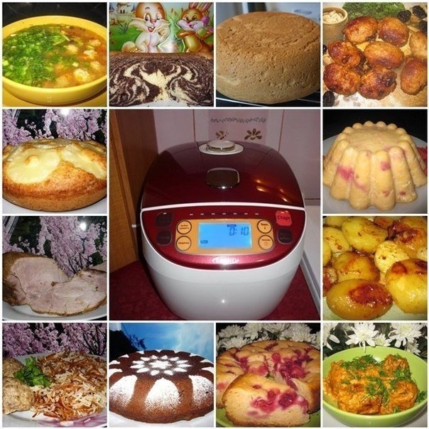 10 ВКУСНЫХ РЕЦЕПТОВ ДЛЯ МУЛЬТИВАРКИ..