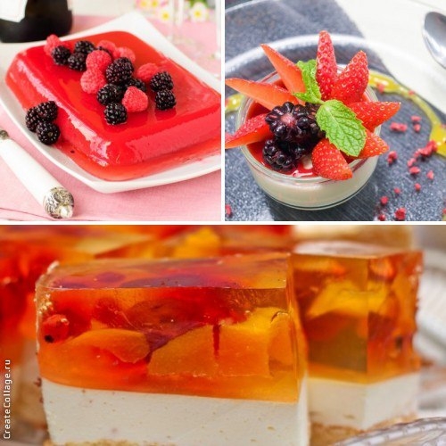 Десерты из желе: Три вкусные идеи Десерты из желе: Три вкусные идеи