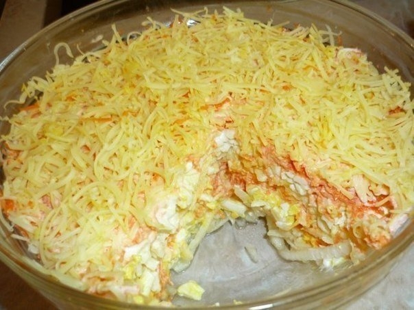 Очень-очень простой, но бесподобно вкусный салат «Французский».