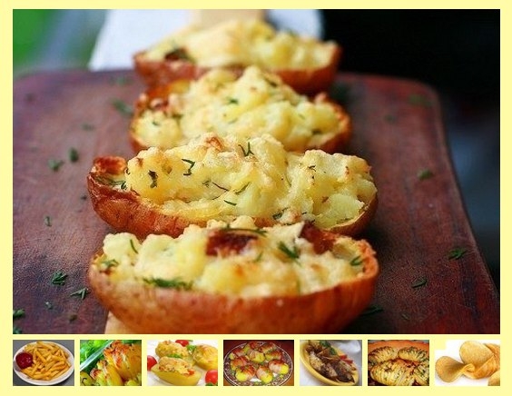 10 очень вкусных рецептов из картофеля