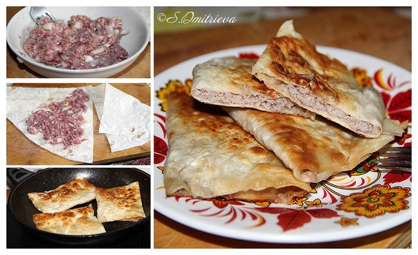 Ленивые чебуреки! Быстро, просто, вкусно