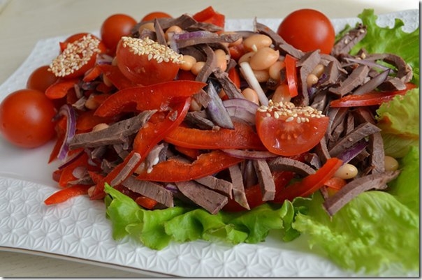 ВКУСНЫЙ И КРАСИВЫЙ САЛАТ "БУДАПЕШТ" ВКУСНЫЙ И КРАСИВЫЙ САЛАТ "БУДАПЕШТ"