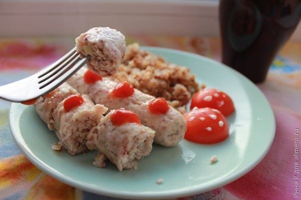 Сосиски "Детские" своими руками Сосиски "Детские" своими руками