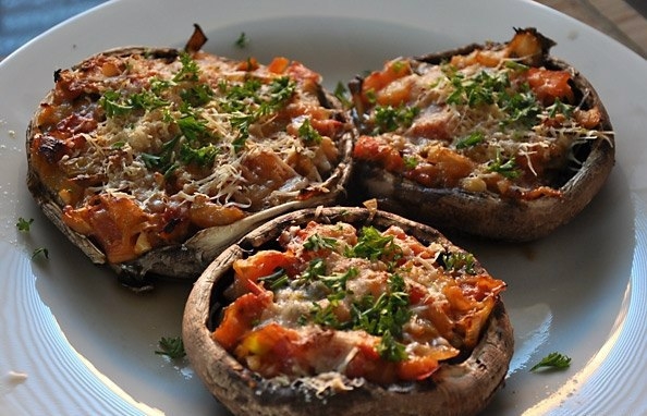 Вкусная и полезная пицца в грибах Вкусная и полезная пицца в грибах