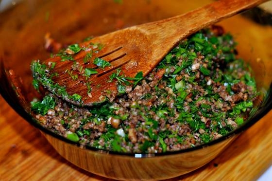 Лобио из консервированной фасоли Лобио из консервированной фасоли