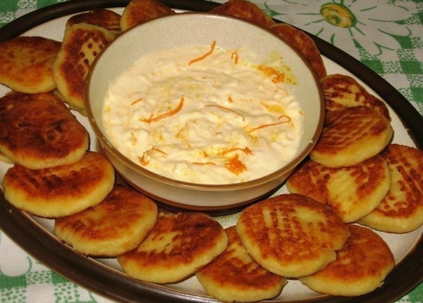 Сырники с апельсином Сырники с апельсином