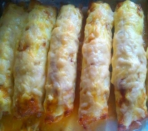 Куриные бризоли с начинкой. Куриные бризоли с начинкой.