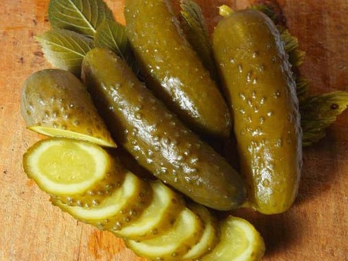 Маринованные огурцы по-французски. Маринованные огурцы по-французски.
