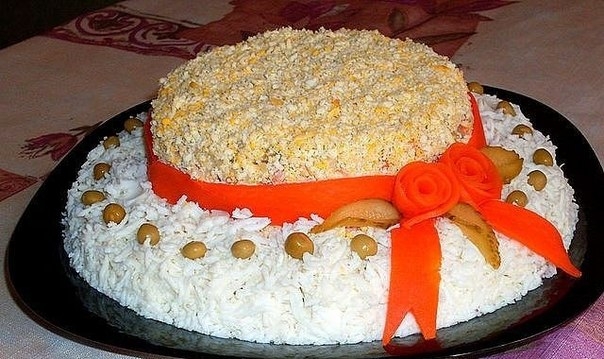 Салат "ШЛЯПКА".