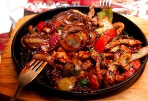 Острая фасоль с мясом Острая фасоль с мясом
