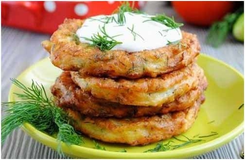 Постные овощные оладьи с капустой и луком Постные овощные оладьи с капустой и луком