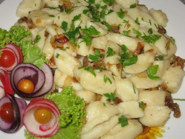 Палюшки - картофельные галушки Палюшки - картофельные галушки