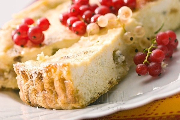 Вкусная творожная запеканка без муки Вкусная творожная запеканка без муки