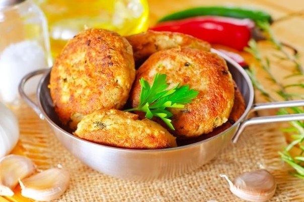 Тыквенно-куриные котлетки Тыквенно-куриные котлетки