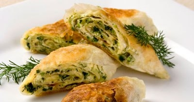 Рулетики с сыром и зеленью. Рулетики с сыром и зеленью.