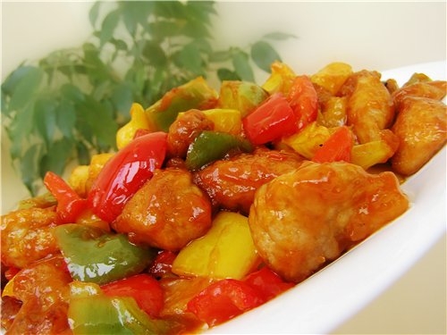 Мясо по-китайски. Мясо по-китайски.