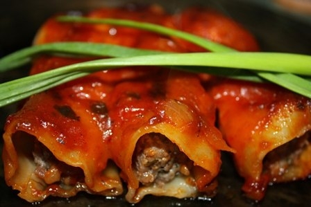 Каннеллони (Cannelloni) с мясной начинкой Каннеллони (Cannelloni) с мясной начинкой