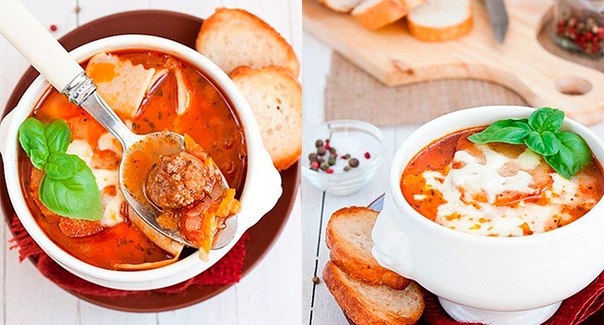 Лазанья-суп - густой, питательный, с насыщенным вкусом томатов и итальянских трав. Лазанья-суп - густой, питательный, с насыщенным вкусом томатов и итальянских трав.
