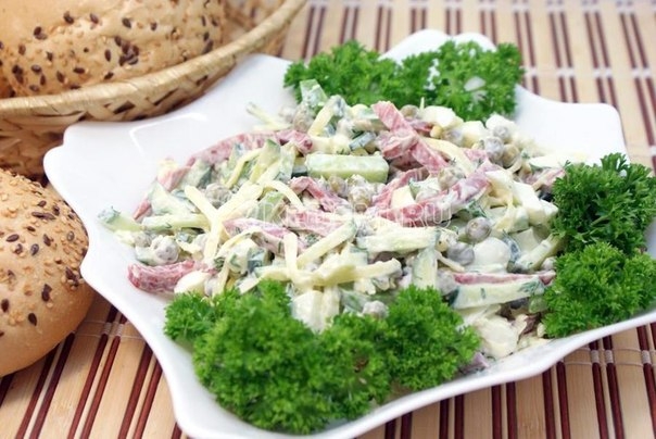 Салат "На скорую руку"