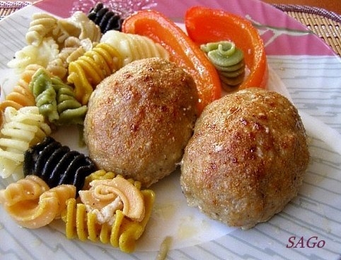 Котлеты куриные с овсяными хлопьями