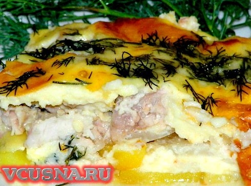 Курочка в яично-сырной заливке Курочка в яично-сырной заливке