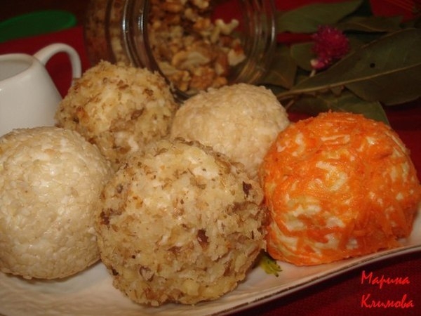 Шарики закусочные Шарики закусочные
