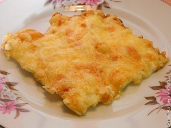 Кабачок под сыром. Кабачок под сыром.