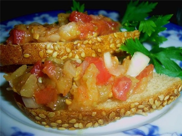 Баклажаны с помидорами. Закуска. Баклажаны с помидорами. Закуска.