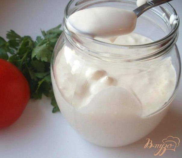 Майонез на кефире Майонез на кефире