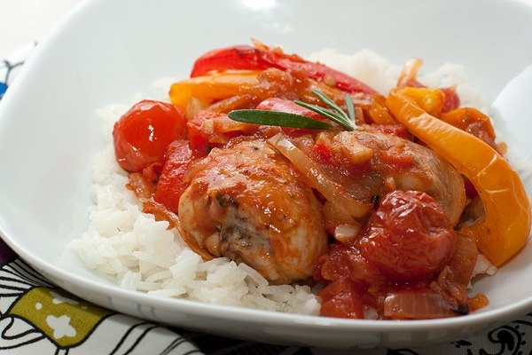 КУРОЧКА запеченная с овощами КУРОЧКА запеченная с овощами