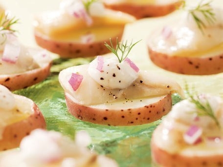 Рецепт закуски из картофеля с сельдью Рецепт закуски из картофеля с сельдью