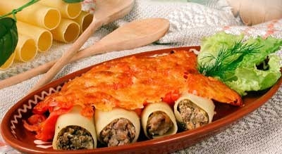 Макароны фаршированные Макароны фаршированные
