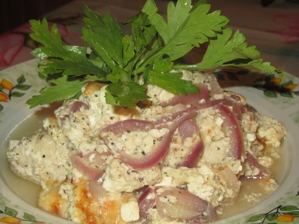 Куриные грудки по-гречески Куриные грудки по-гречески