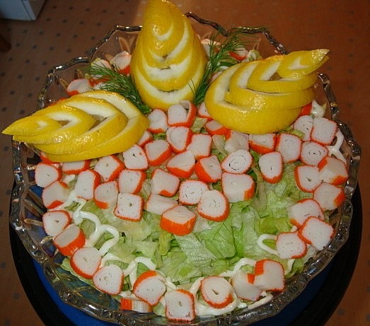 Салат "Морское дно" Салат "Морское дно"
