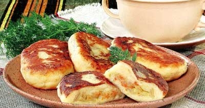 Пирожки картофельные с капустой Пирожки картофельные с капустой