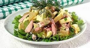 САЛАТ МЯСНОЙ по-немецки. САЛАТ МЯСНОЙ по-немецки.