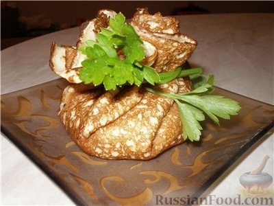 Блины мешочки
