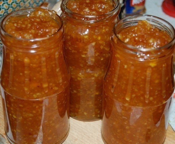 Варенье-джем из яблок и апельсиновых корочек Варенье-джем из яблок и апельсиновых корочек