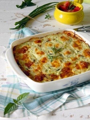 Запеканка из кабачков с рисом Запеканка из кабачков с рисом