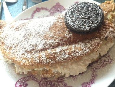 Полезный блин с творогом и Полезный блин с творогом и