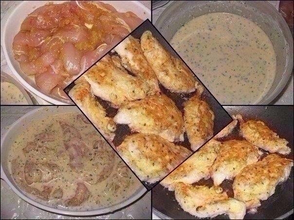 Куриное филе в кляре Куриное филе в кляре