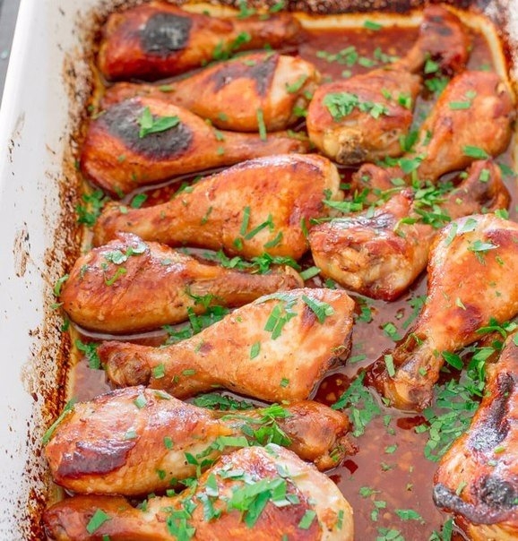 Пряные куриные голени Пряные куриные голени